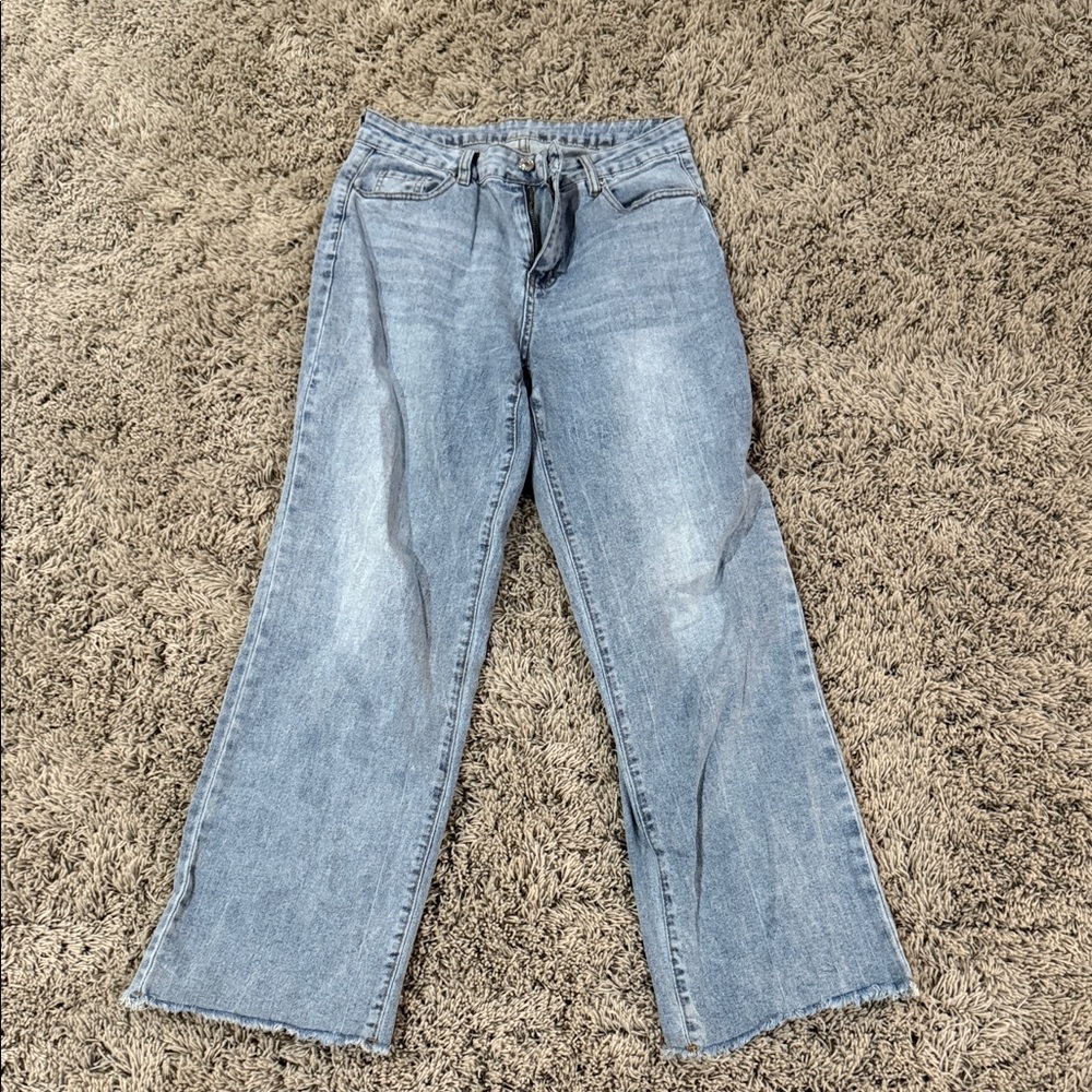 Amazon Light Blue Women's Flare Jeans